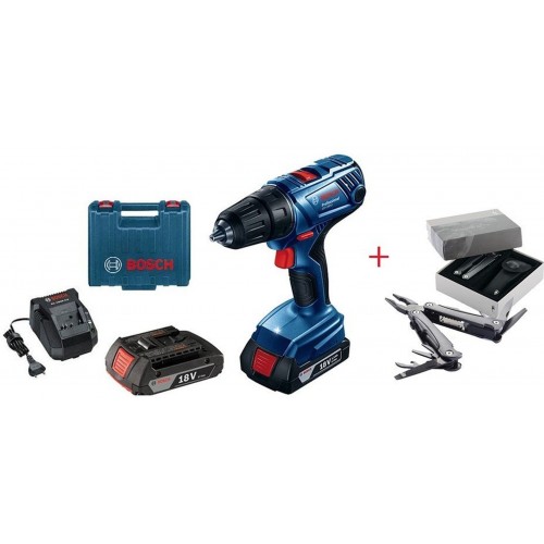 BOSCH GSR 180-LI Professional Wiertarko-wkrętarki akumulatorowe + Swiss Peak 06019F8100