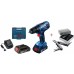 BOSCH GSR 180-LI Professional Wiertarko-wkrętarki akumulatorowe + Swiss Peak 06019F8100