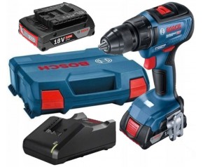 BOSCH GSB 18V-50 PROFESSIONAL Akumulatorowa wiertarko-wkretarka, 18V 2x2.0Ah 06019H5100