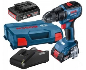 BOSCH GSB 18V-50 Akumulatorowa wiertarko-wkretarka, 18V 2x2.0Ah 06019H5100