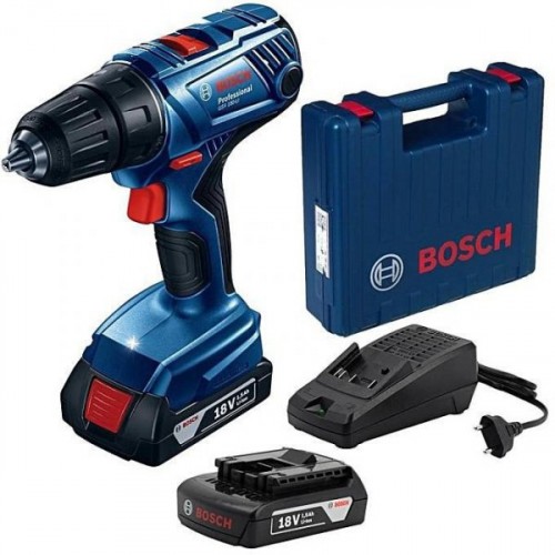 BOSCH GSB 18V-50 PROFESSIONAL Aku Wkrętarka, 18V, 2x 5,0 Ah 06019H5101