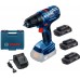 BOSCH GSR 180-LI Akumulatorowa wiertarko-wkrętarka (3x1.5Ah Walizka)