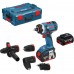 BOSCH GSR 18 V-EC FlexiClick2 set wiertarko-wkrętarki , L-BOXX, 2x 5,0 Ah 06019E110