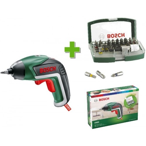 BOSCH Wkrętarka akumulatorowa IXO V + Bitset 32 szt 06039A800S