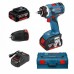 BOSCH GSR 18 V-EC FC2 Flex Aku wiertarko-wkrętarka, 2x 5,0 Ah; L-Boxx, 06019E1105