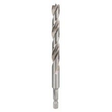 BOSCH Wiertła spiralne do drewna z chwytem sześciokątnym 1/4", 6x63x106 mm 2608595522
