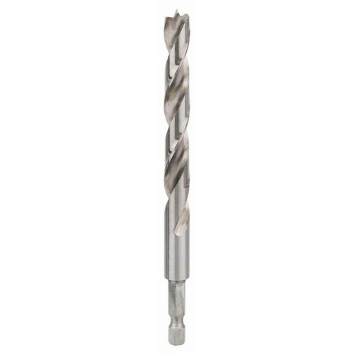 BOSCH Wiertła spiralne do drewna z chwytem sześciokątnym 1/4", 6x63x106 mm 2608595522