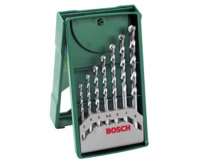 BOSCH 7-częściowy minizestaw wierteł do kamienia X-Line 2607019581