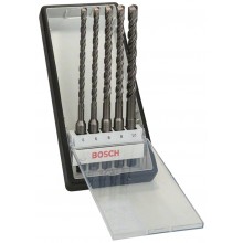 BOSCH 5-częściowy zestaw wierteł do młotów Robust Line SDS-plus-5 2607019929