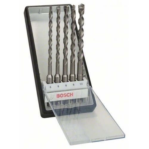 BOSCH 5-częściowy zestaw wierteł do młotów SDS-plus-7 Robust Line 2607019932 BOSCH 5-częściowy zestaw wierteł do młotów SDS-plus-7 Robust Line 2607019932