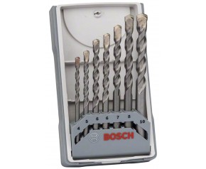 BOSCH 7-częściowy zestaw wierteł do betonu CYL-3 4, 5, 6, 6, 7, 8, 10 mm, 2607017082