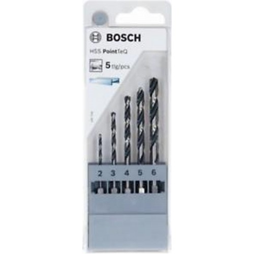 BOSCH HSS PointTeQ Hex Wiertła bit zestawów, 5 sztuki 2607002824