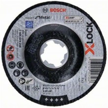 BOSCH X-LOCK Expert for Metal Tarcza tnąca wygięta, 115 × 2,5 × 22,23mm 2608619256