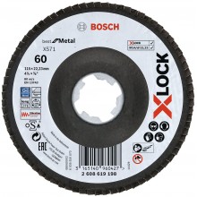 BOSCH X-LOCK X571 Best for Metal Tarcza listkowa, 115x22,23mm, 60 2608619198