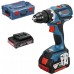 BOSCH GSR 18 V-EC Professional Akumulatorowa wiertarka, L-BOXX, 2× Li-ion 06019E8107