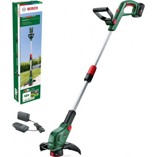 BOSCH UniversalGrassCut 18V-26-500 Akumulatorowa podkaszarka do trawy, 1x2,0 Ah 06008C1F00