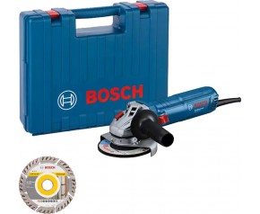 BOSCH GWS 12-125 PROFESSIONAL Szlifierka kątowa + tarcza tnąca 06013A6102