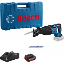 BOSCH GSA 185-LI PROFESSIONAL Piła szablasta, Walizka narzędziowa 06016C0021