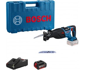 BOSCH GSA 185-LI PROFESSIONAL Piła szablasta, Walizka narzędziowa 06016C0021