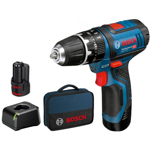 BOSCH GSB 12V-15 Akumulatorowa wiertarko-wkrętarka udarowa 06019B690H