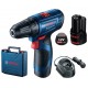 BOSCH GSR 120-LI PROFESSIONALWiertarko-wkrętarka akumulatorowa 2x GBA 12V 2.0Ah 06019G8000