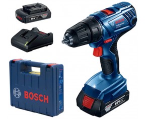 BOSCH GSR 18V-50 PROFESSIONAL Wiertarko-wkrętarka akumulatorowa, 2x 18V 2.0Ah 06019H5000