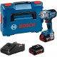 BOSCH GDS 18V-450 PC Aku klucz udarowy, L-BOXX, GAL 18-40, 2x 5.0Ah 06019K4103