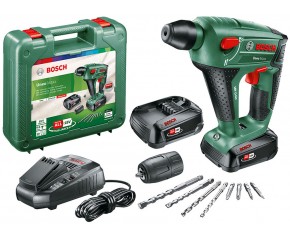BOSCH Uneo Maxx Akumulatorowy młot udarowo-obrotowy (2x2,5 Ah) 0603952327