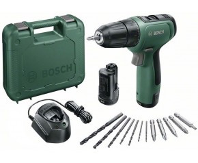 BOSCH EasyDrill 1200 Wiertarko-wkrętarka aku. (2x1,5 Ah) + GAL 1210 CV + AC 06039D3002