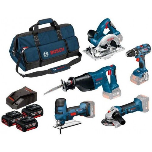 BOSCH Zestwa 5Tool kit 18V 0615990K6N