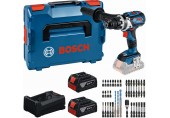 BOSCH GSR 18V-110 C PROFESSIONAL Zestaw narzędzi, 2× 5,0 Ah +GAL + zestaw bitów 0615A500E3