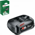 BOSCH PBA 18 V/2,5 Ah Akumulator 1600A005B0 BOSCH PBA 18 V/2,5 Ah Akumulator 1600A005B0