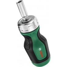 BOSCH Wkrętak z grzechotką, krótką rękojeścią i 6 końcówkami wkręcającymi 1600A032UZ
