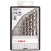 BOSCH 10-elem. zestaw wierteł do metalu Robust Line HSS-G, 135°, 1–10 mm 2607010535