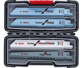 BOSCH "TOUGH BOX" Zestaw brzeszczotów do pił szablastych 20 szt Wood and Metal 2607010902