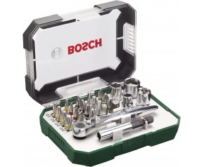 BOSCH Zestaw bitów 26 sztuk Grzechotka 2607017322