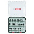 BOSCH Mieszany zestaw frezów, trzpień 6 mm, 30 szt. 2607017474 BOSCH Mieszany zestaw frezów, trzpień 6 mm, 30 szt. 2607017474
