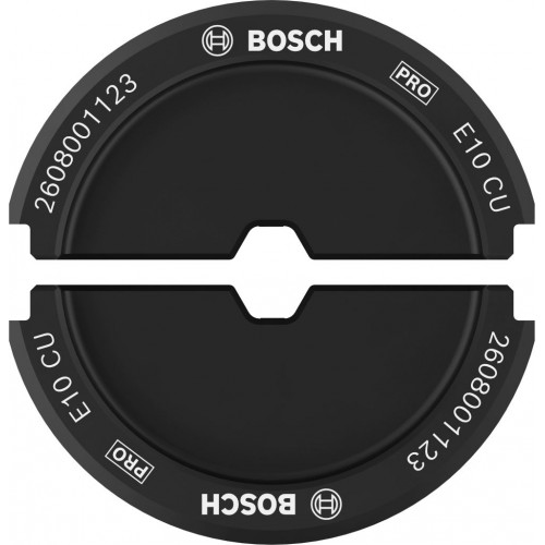BOSCH PRO Crimping Die, E10 CU, 10 mm2, Copper 2608001123