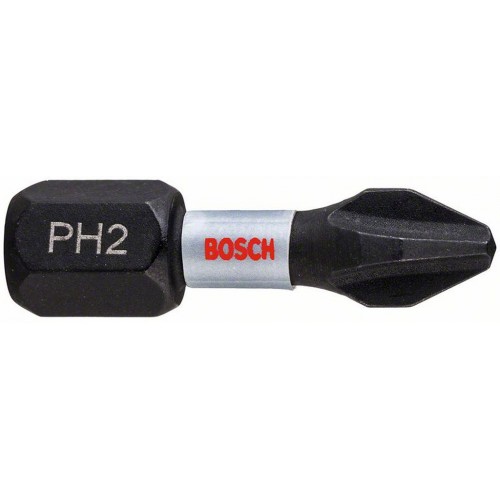 BOSCH Impact Control Insert Bit 25 mm, 2xPH2 2608522403
