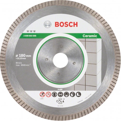 BOSCH Diamentowa tarcza tnąca Best for Ceramic Extra-Clean Turbo 2608603596