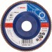 BOSCH Tarcza ścierna Flap Disc Blue Metal Plastic 115x80, 2608607363