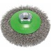 BOSCH Szczotka stożkowa, drut karbowany, 100, stal nierdzewna 100 mm, 0,35 mm, M14 2608622