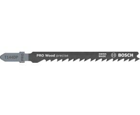 BOSCH Brzeszczot do wyrzynarek PRO Wood precise T144DP 100 mm, 5 szt. 2608633A35