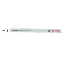 BOSCH Brzeszczot do wyrzynarki PRO Multi Material thick and thin T345XF, 132 mm, 25 szt.