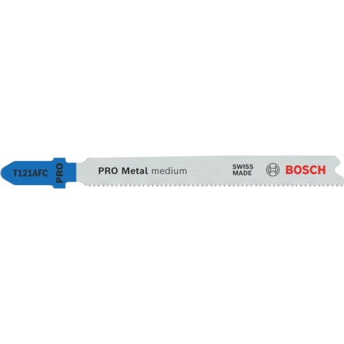 BOSCH Brzeszczot do wyrzynarki PRO Metal medium T121AFC, 92 mm, 3 szt. 2608655105