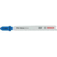 BOSCH Brzeszczot do wyrzynarki PRO Metal thick T121BFC, 92 mm, 3 szt. 2608655109