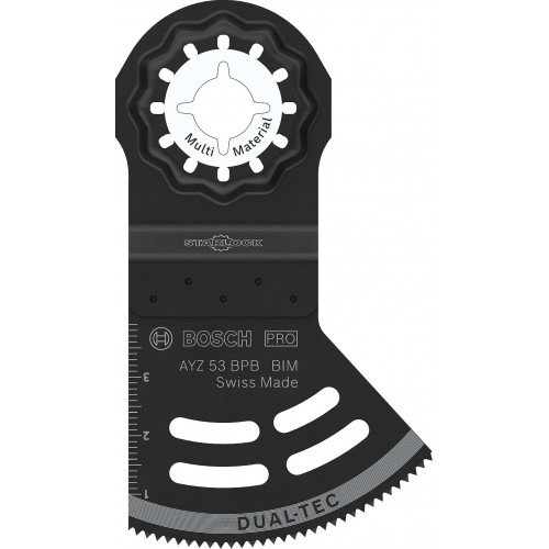 BOSCH Brzeszczot Dual-Tec PRO AYZ 53 BPB, 53 × 40 mm 2608669114