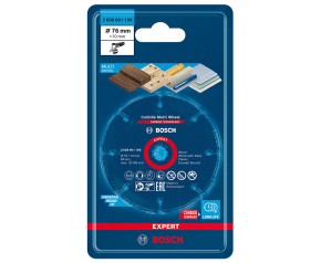 BOSCH Tarcze tnące EXPERT Carbide Multi Wheel 76 mm, 10 mm 2608901196