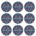 BOSCH EXPERT O780 Foil Sanding Disc Set, 150 mm, G80 (3x); G120 (3x); G180 (3x), 9 pcs