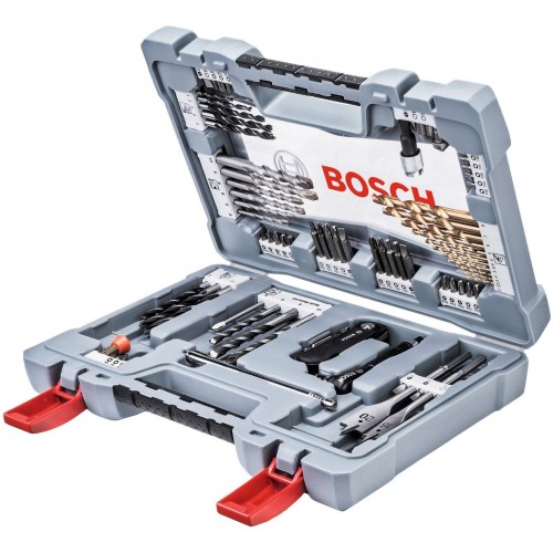 BOSCH X-Line Premium Zestaw Wiertła + Końcówki 76 Elementów 2608P00234